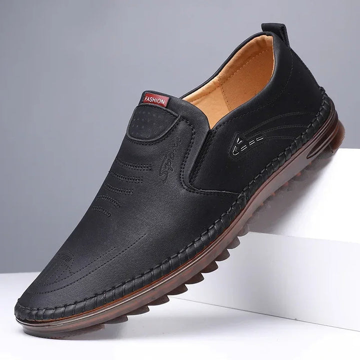 Solaro - Mocassini in pelle eleganti e confortevoli per uomo