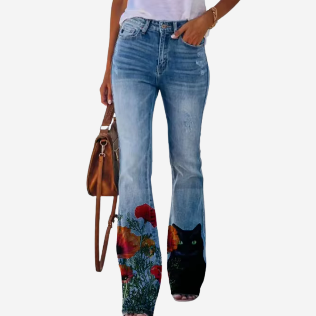 Pantaloni da donna LIV Flare - vestibilità regolare elegante e confortevole per donne alla moda