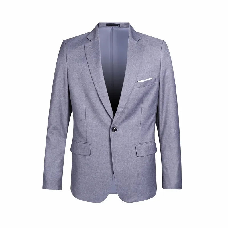 Ethan - Giacca Slim Fit da uomo moderna ed elegante per uno stile e una sicurezza eccezionali
