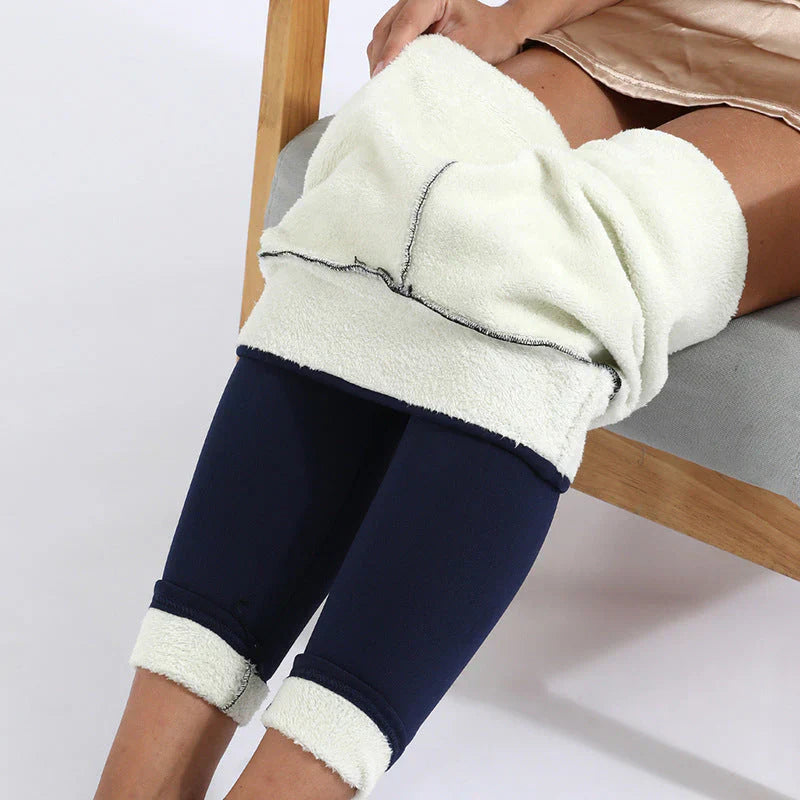 Leggings in pile ultra doux e caldo - massimo comfort e accoglienza