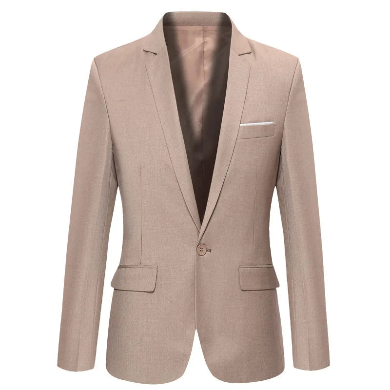 Ethan - Giacca Slim Fit da uomo moderna ed elegante per uno stile e una sicurezza eccezionali