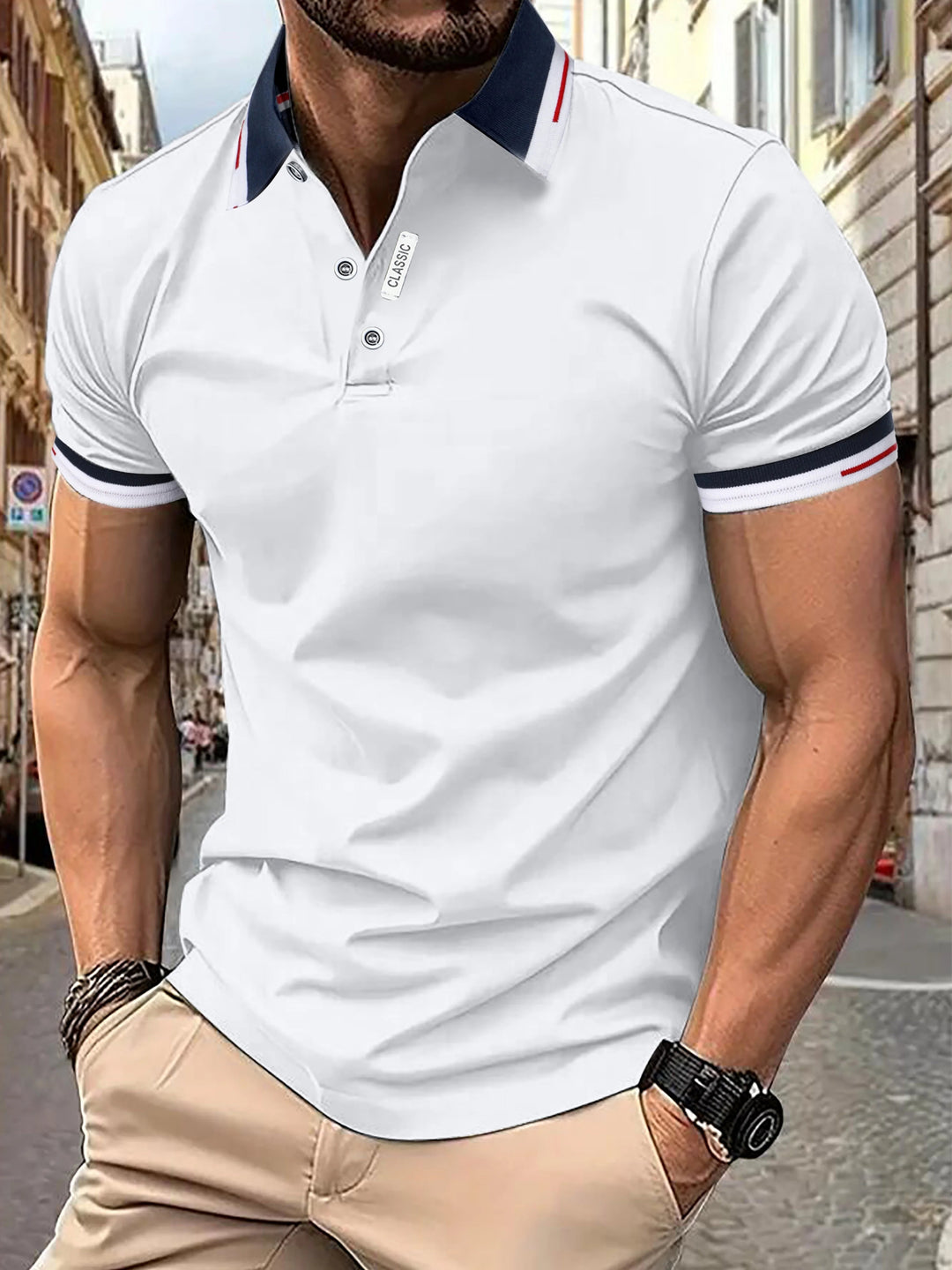 Nestor - Polo da uomo elegante e confortevole per tutti i giorni