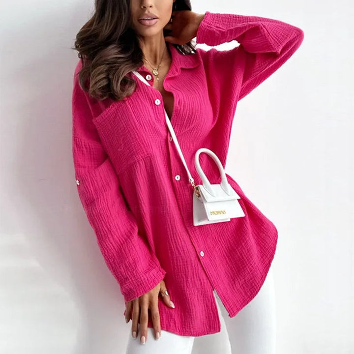 Noelle - Elegante camicia da donna a maniche lunghe per un look elegante e sofisticato