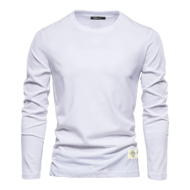 Elegante T-shirt a maniche lunghe da uomo per ogni occasione