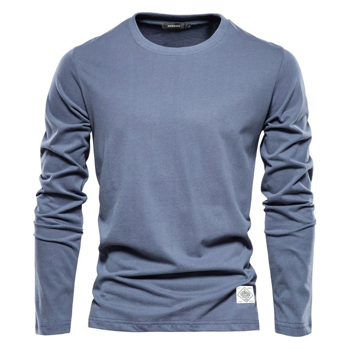 Elegante T-shirt a maniche lunghe da uomo per ogni occasione