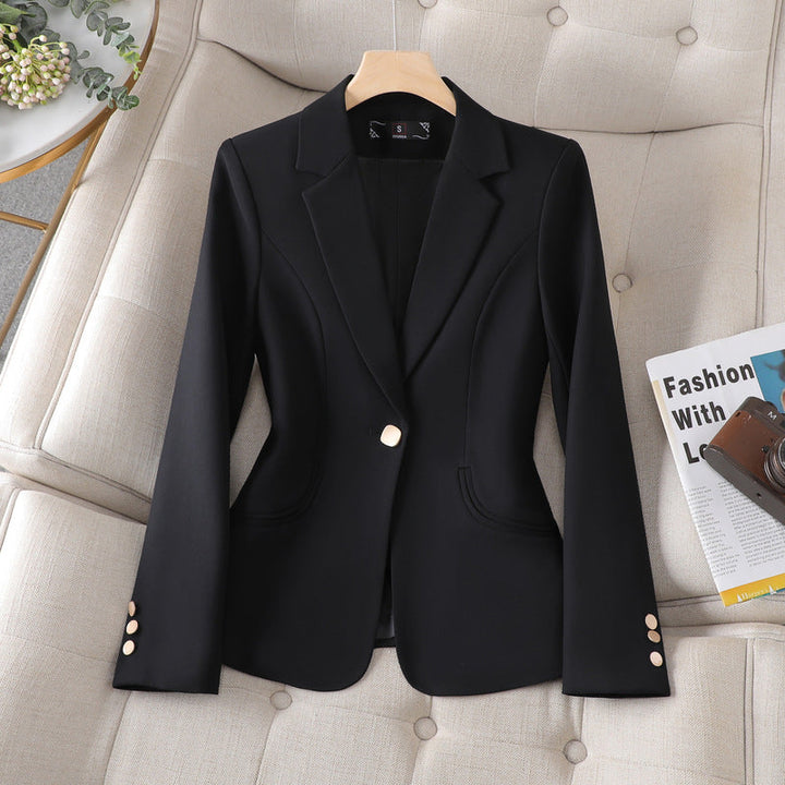 Elle - Giacca slim fit di stile per donne d'affari sicure di sé