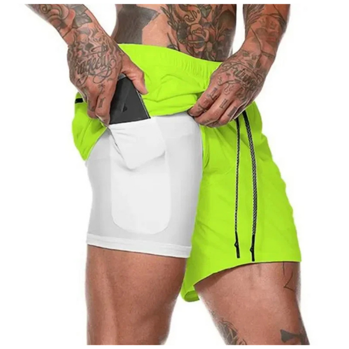 Pantaloncini sportivi ActiveFlex 2-in-1 da uomo - massimo comfort e flessibilità durante l'allenamento