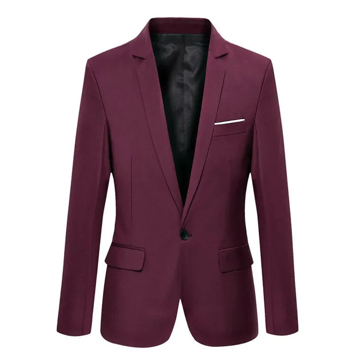 Ethan - Giacca Slim Fit da uomo moderna ed elegante per uno stile e una sicurezza eccezionali