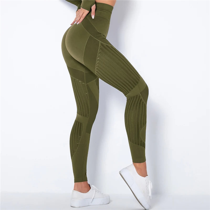 Lunéa - Leggings sportivi da donna comodi ed eleganti con tecnologia modellante e supporto