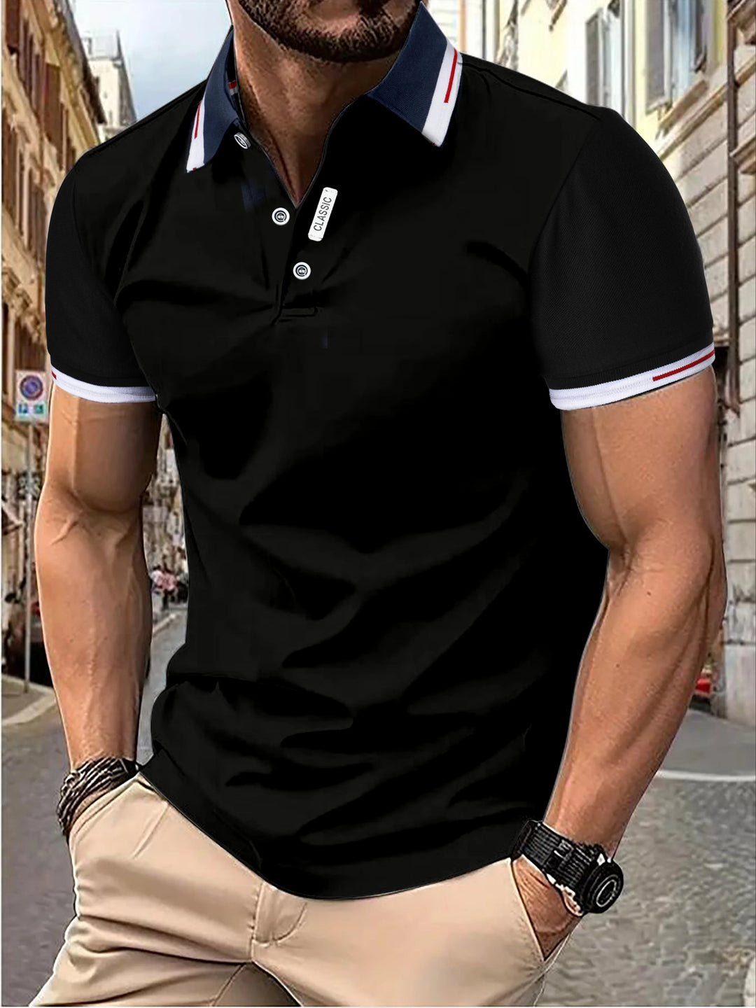 Nestor - Polo da uomo elegante e confortevole per tutti i giorni