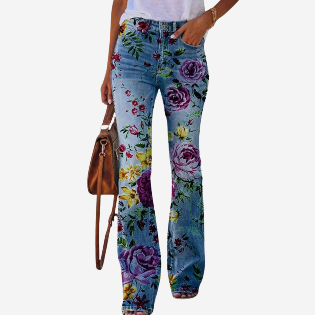 Pantaloni da donna LIV Flare - vestibilità regolare elegante e confortevole per donne alla moda