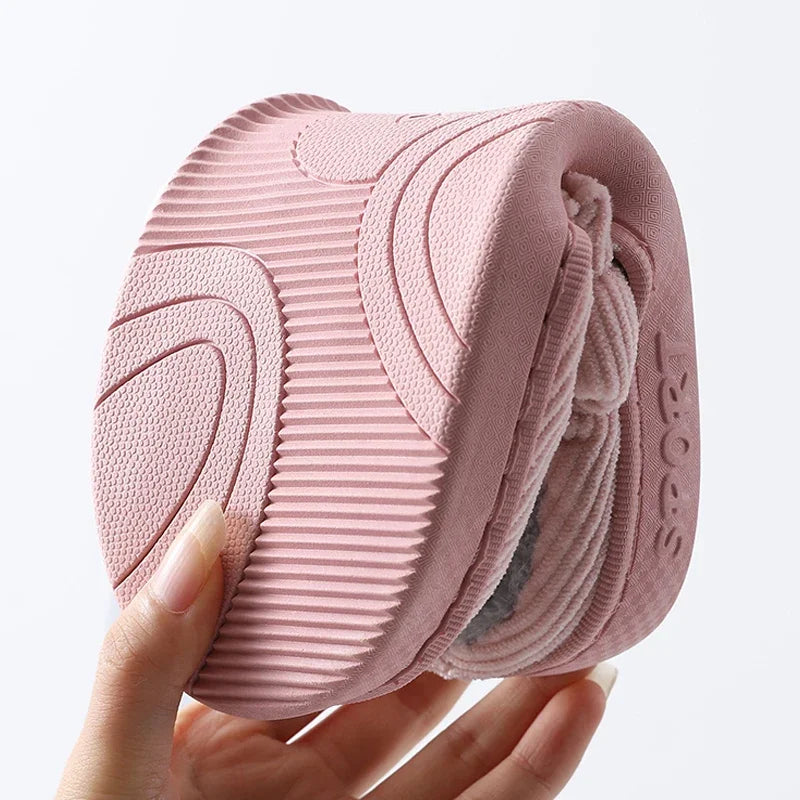 SunStride - Esclusive pantofole invernali in peluche per un comfort e un look alla moda