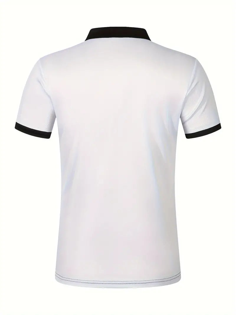 Polo elegante da uomo slim fit con cintura - maniche corte, look casual ed elegante