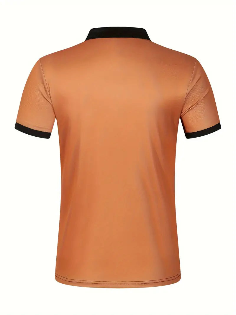 Polo elegante da uomo slim fit con cintura - maniche corte, look casual ed elegante