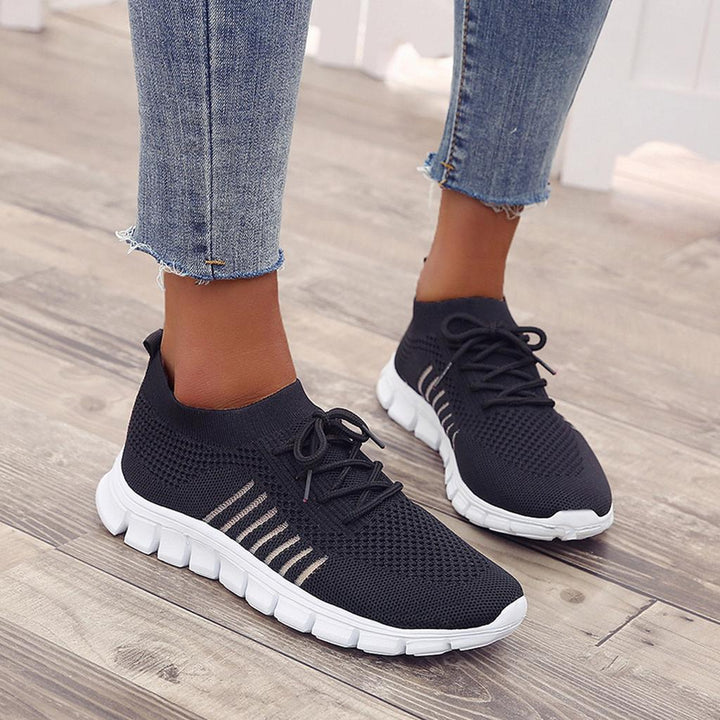 Sneakers da donna in mesh alla moda per un look elegante e confortevole