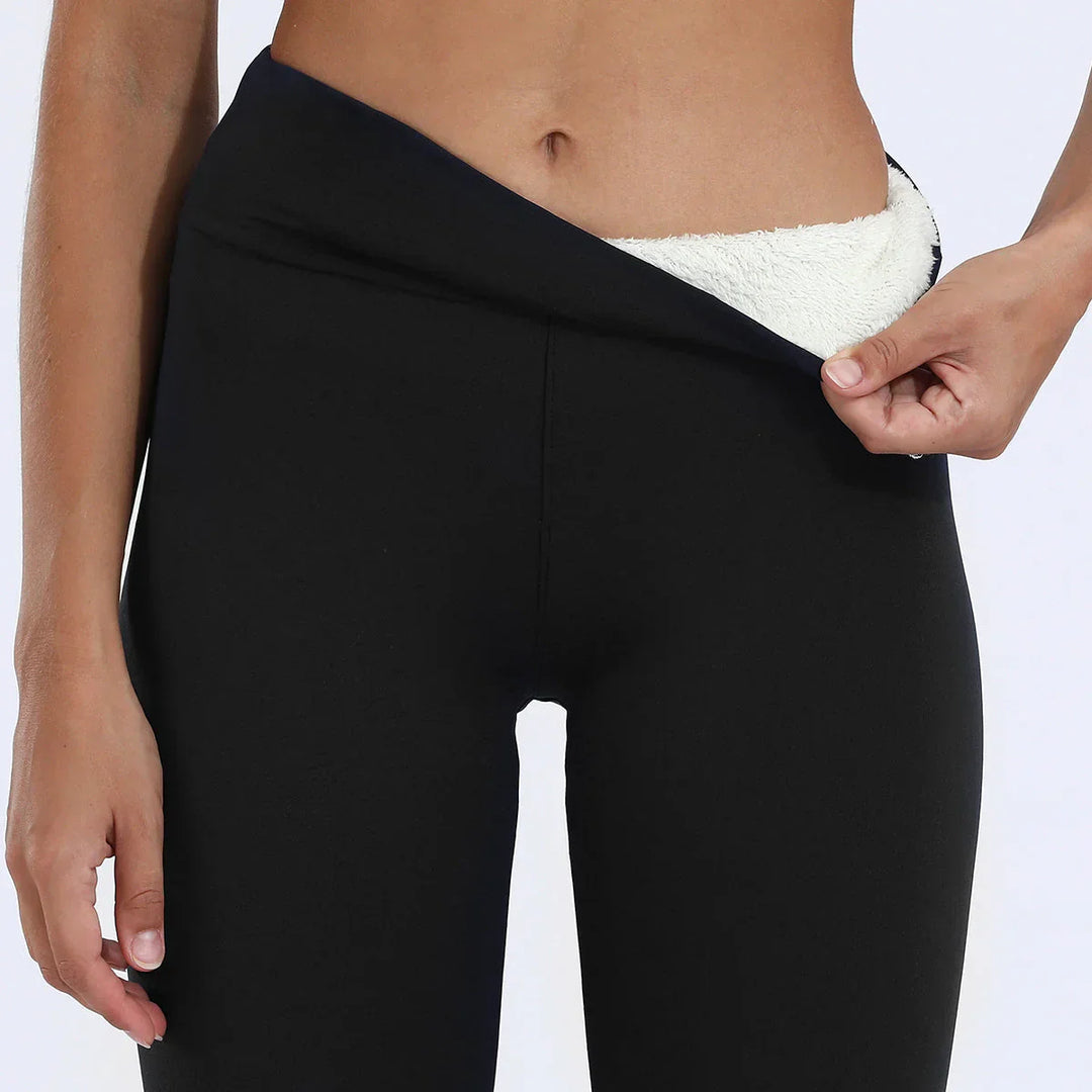 Leggings in pile ultra doux e caldo - massimo comfort e accoglienza