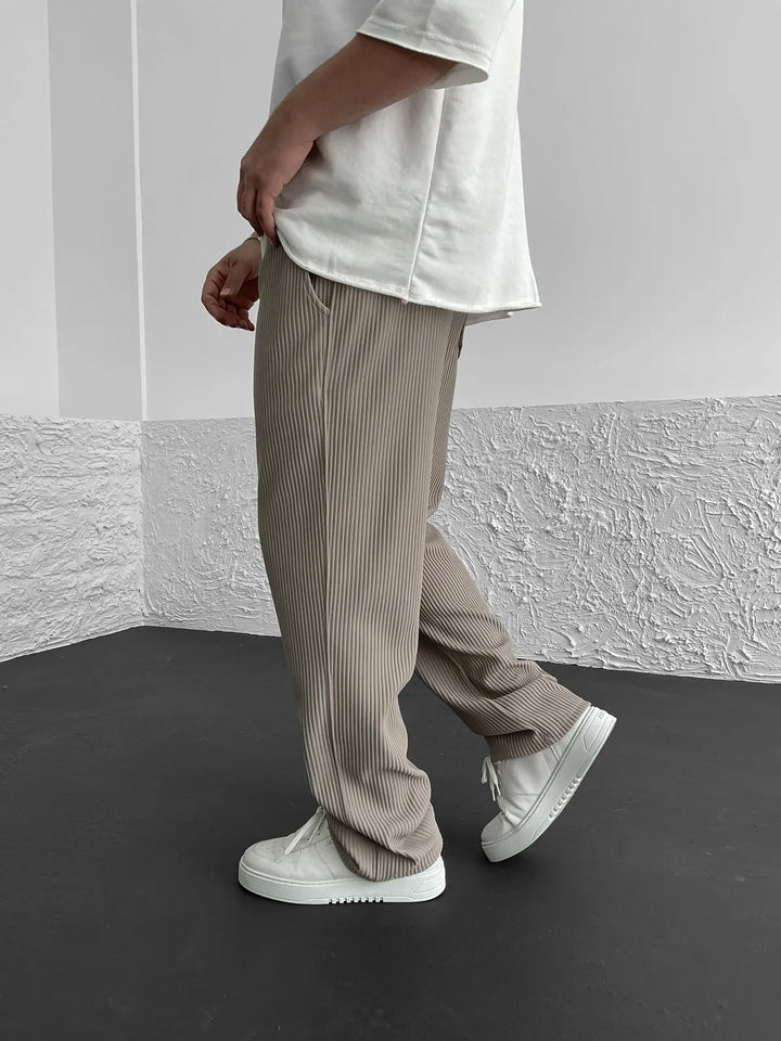 Pantaloni Virgile™ a coste eleganti per un look alla moda ed elegante