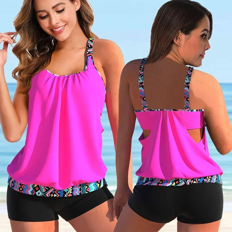 Abigail - Set tankini da donna elegante e raffinato per le giornate estive