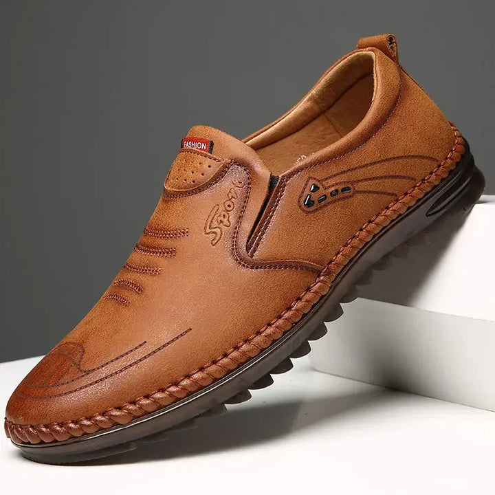 Solaro - Mocassini in pelle eleganti e confortevoli per uomo