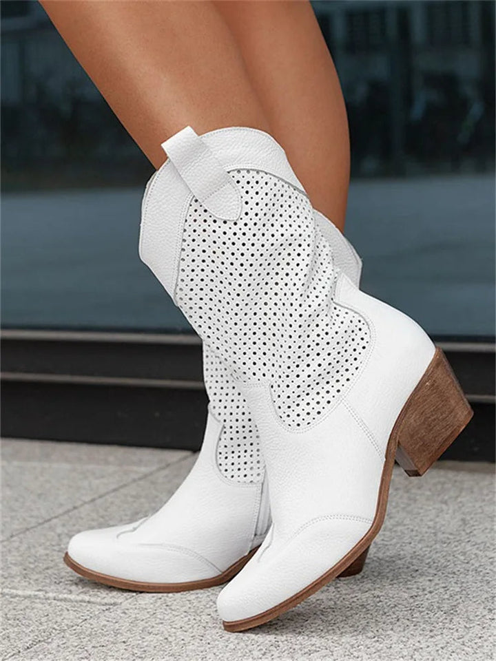 Esther - Eleganti stivali con zip per un look unico e alla moda