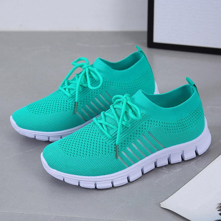 Sneakers da donna in mesh alla moda per un look elegante e confortevole