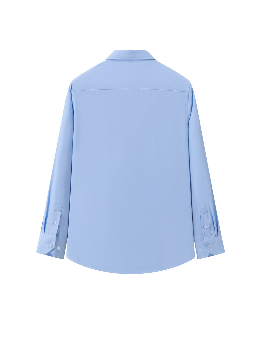Elegante camicia da uomo in 100% cotone - vestibilità slim, elegante chiusura a bottoni e classico colletto semi-italiano