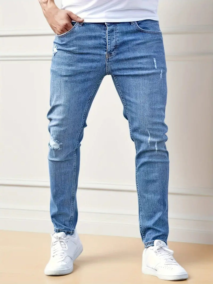 Eleganti jeans da uomo Slim Fit Stretch - comfort ed eleganza per tutti i giorni