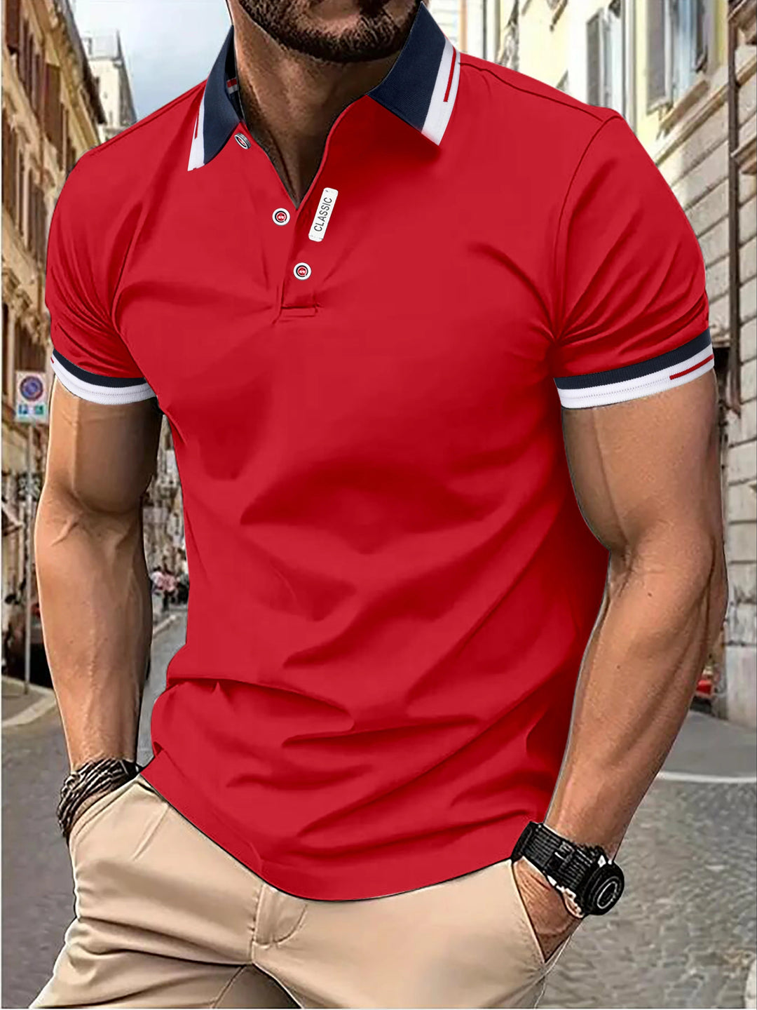 Nestor - Polo da uomo elegante e confortevole per tutti i giorni
