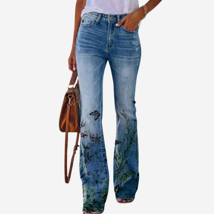 Pantaloni da donna LIV Flare - vestibilità regolare elegante e confortevole per donne alla moda