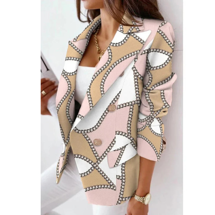 Eline - Elegante blazer da donna con elegante colletto Swing