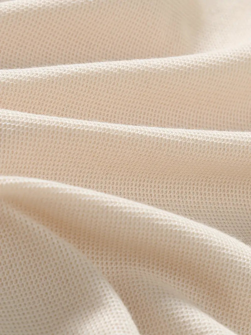Polo da uomo elegante, slim fit, a maniche corte, a righe verticali, colletto classico