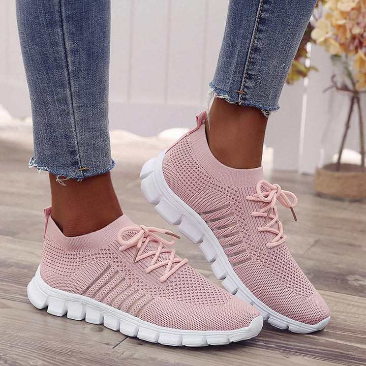 Sneakers da donna in mesh alla moda per un look elegante e confortevole
