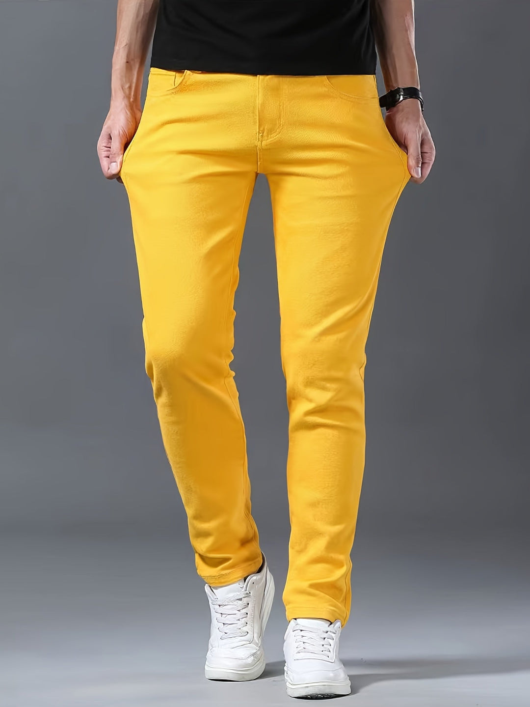 Eleganti jeans elasticizzati da uomo - confortevoli e dalla vestibilità perfetta