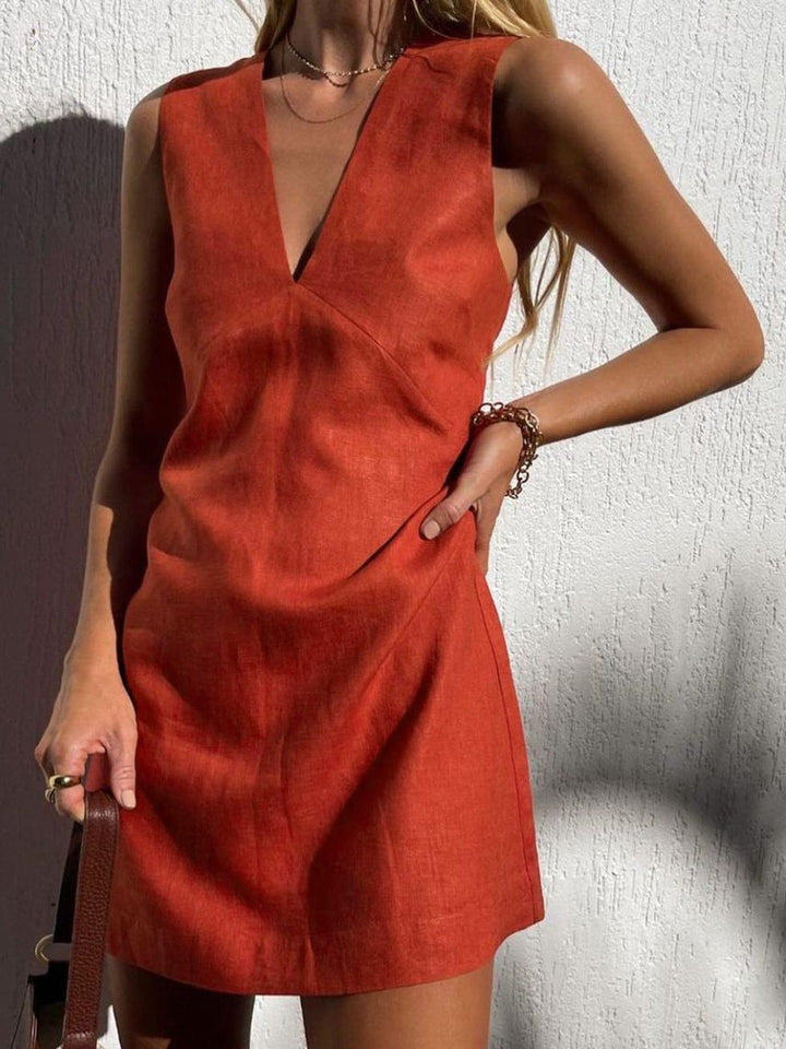 Accappatoio da donna con scollo a V - Elegante e raffinato, garantisce un look chic e svasato