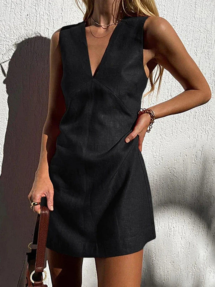 Accappatoio da donna con scollo a V - Elegante e raffinato, garantisce un look chic e svasato