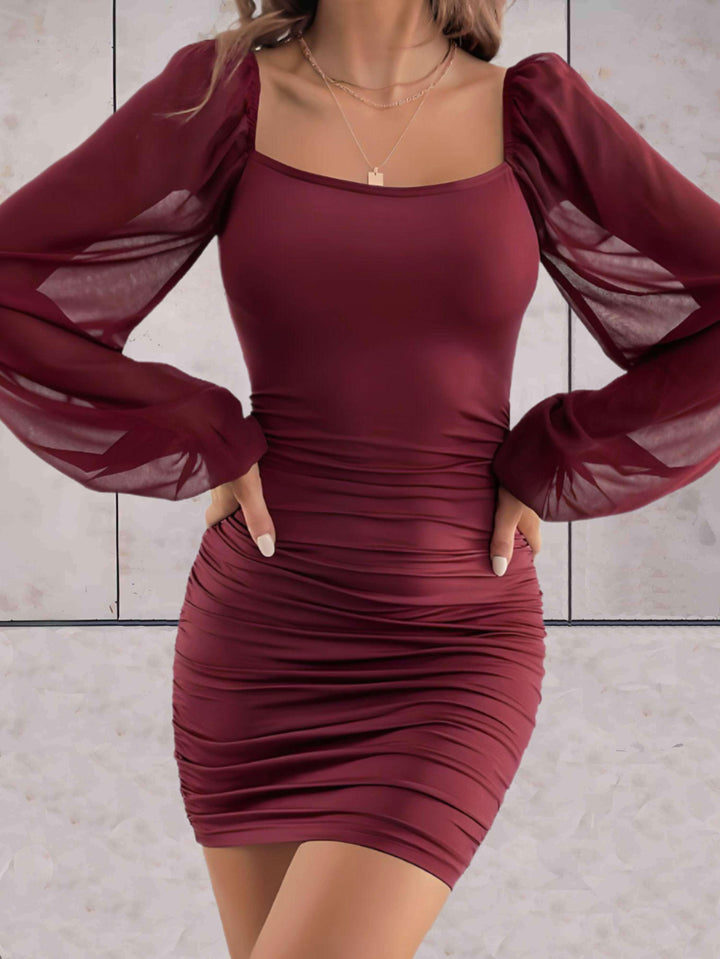 Vêtement Femmes Élégant Court avec Manches Amples pour un Style Sophistiqué