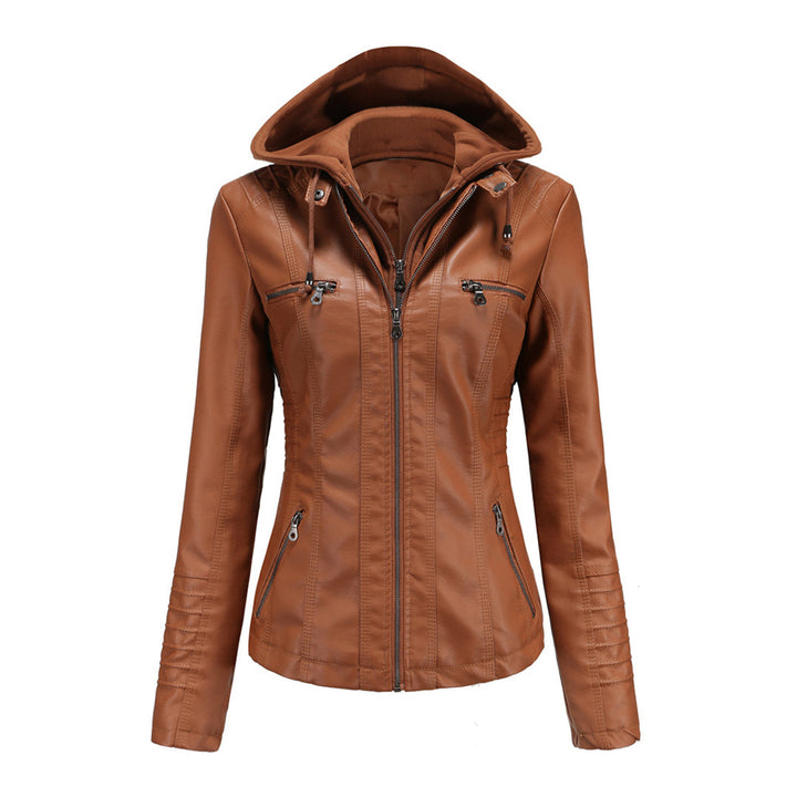 Elegante giacca in pelle da donna BARBARA - stile e comfort per tutti i giorni