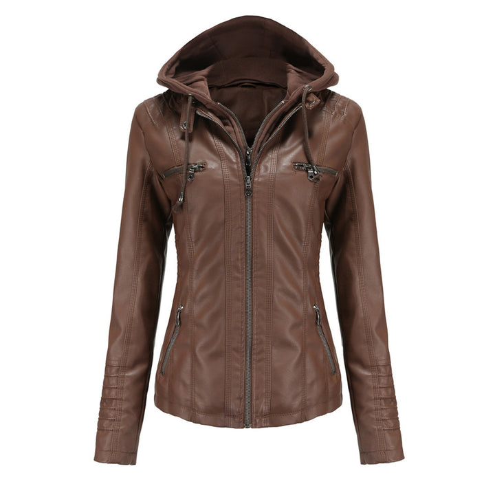 Elegante giacca in pelle da donna BARBARA - stile e comfort per tutti i giorni