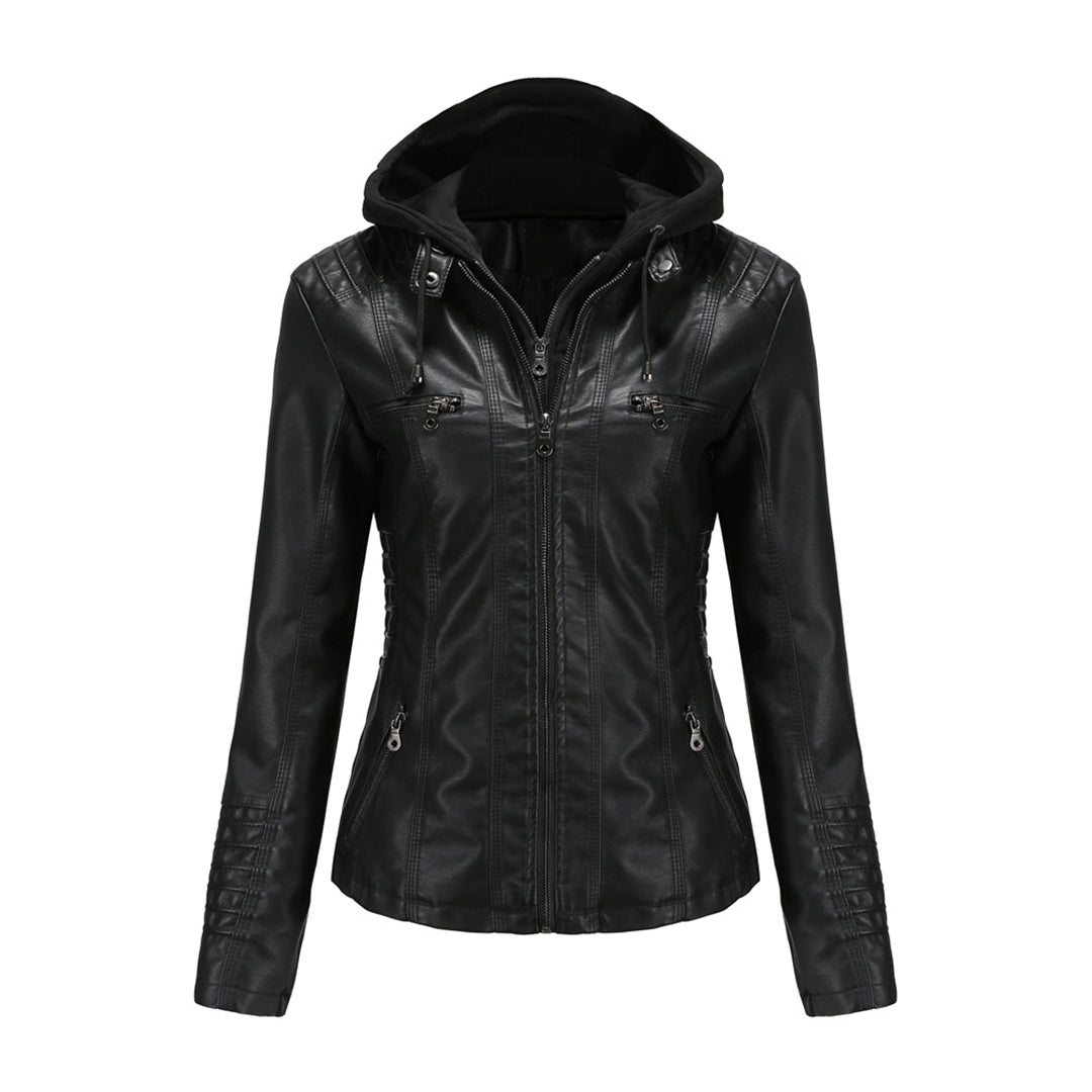 Elegante giacca in pelle da donna BARBARA - stile e comfort per tutti i giorni