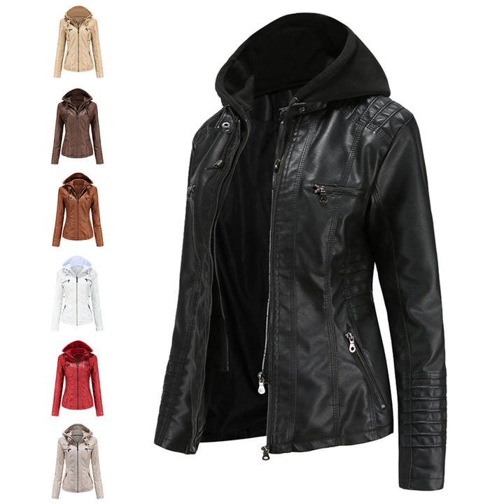 Elegante giacca in pelle da donna BARBARA - stile e comfort per tutti i giorni