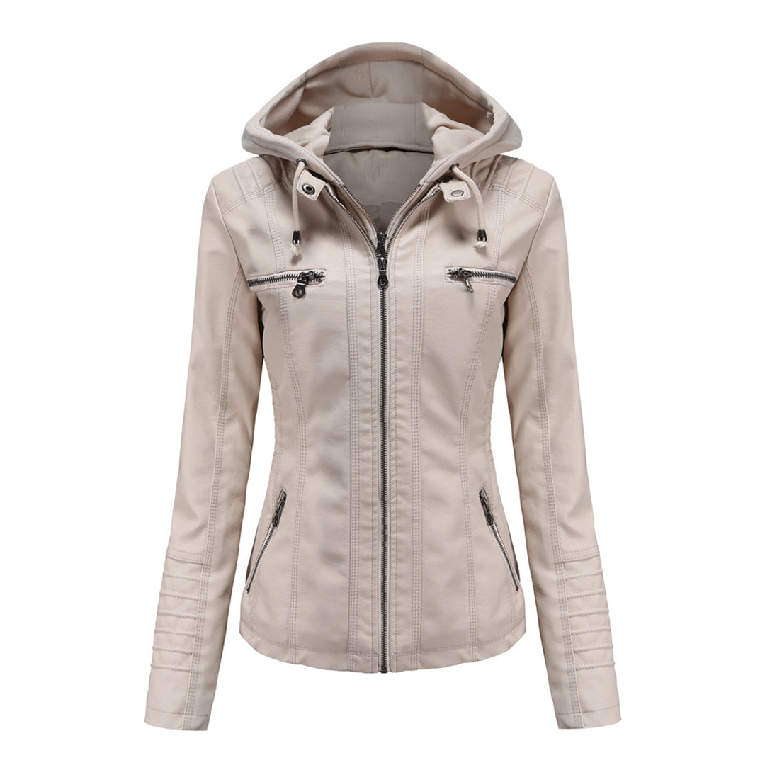 Elegante giacca in pelle da donna BARBARA - stile e comfort per tutti i giorni