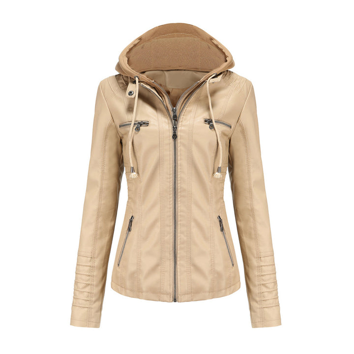 Elegante giacca in pelle da donna BARBARA - stile e comfort per tutti i giorni