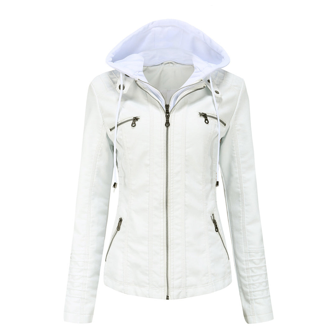 Elegante giacca in pelle da donna BARBARA - stile e comfort per tutti i giorni