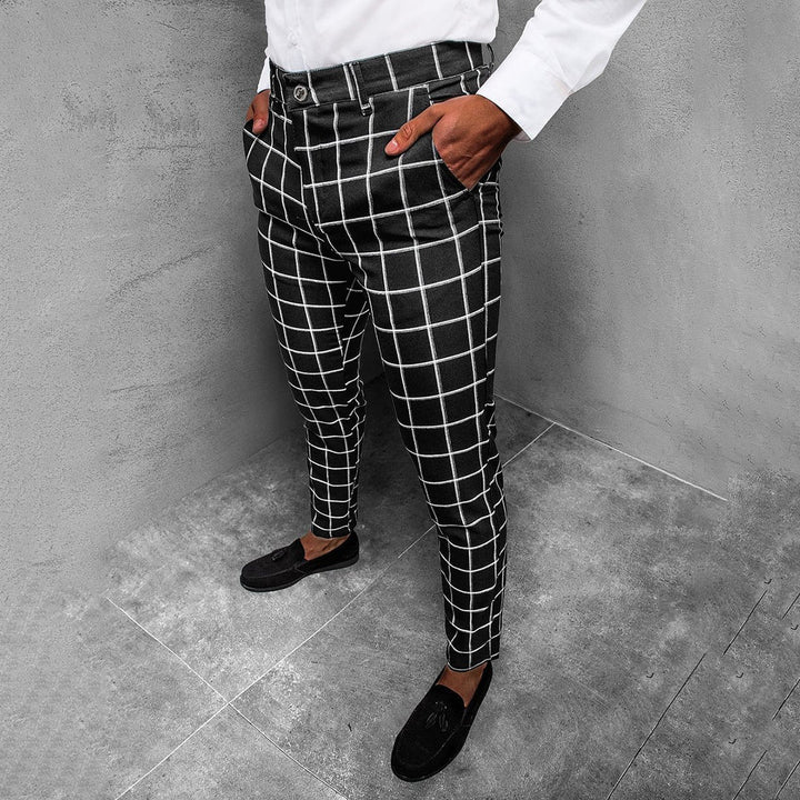 Pantaloni eleganti GRGUR in stile moderno