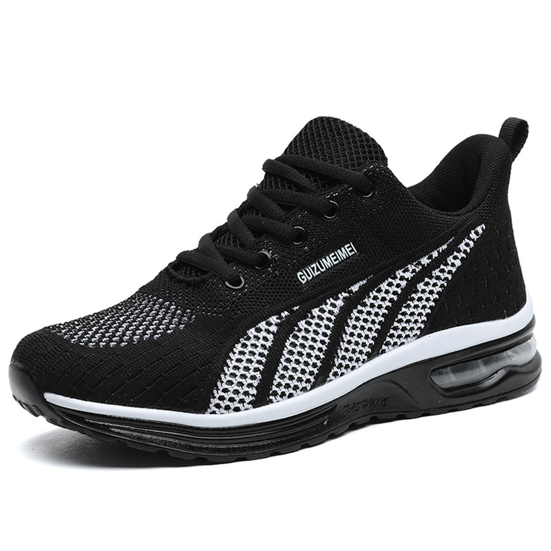 Fate un'entrata di grande effetto con le scarpe da ginnastica da donna dotate di mesh traspirante, lacci eleganti, una comoda suola con cerniera e un'innovativa ammortizzazione ad aria.