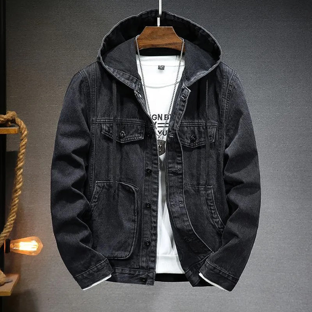 Elegante giacca con cappuccio Eddie da uomo - stile e comfort per tutti i giorni