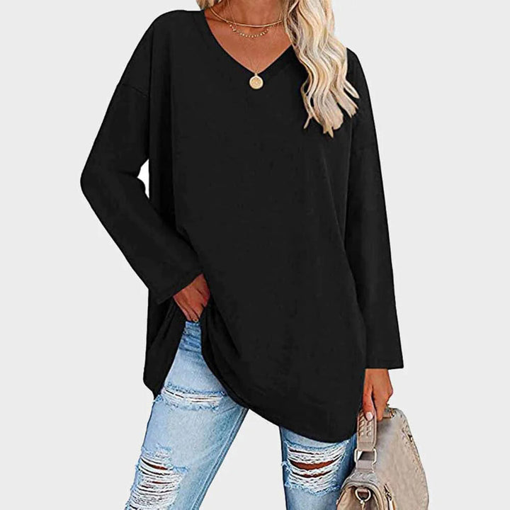 Aiah - Una blusa a maniche lunghe elegante e raffinata, perfetta per ogni occasione e per esaltare il vostro stile unico.