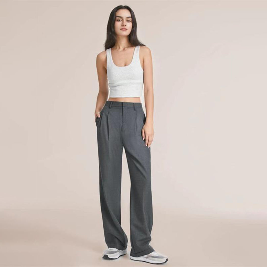CELINA - Pantaloni eleganti a vita alta per una vestibilità perfetta