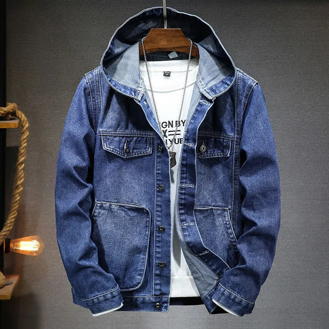 Elegante giacca con cappuccio Eddie da uomo - stile e comfort per tutti i giorni