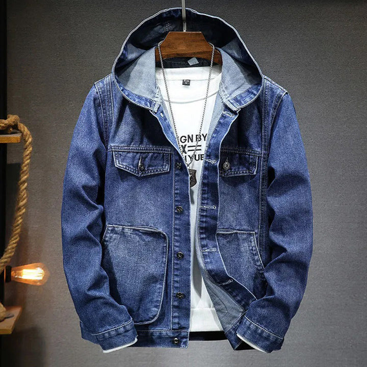 Elegante giacca con cappuccio Eddie da uomo - stile e comfort per tutti i giorni